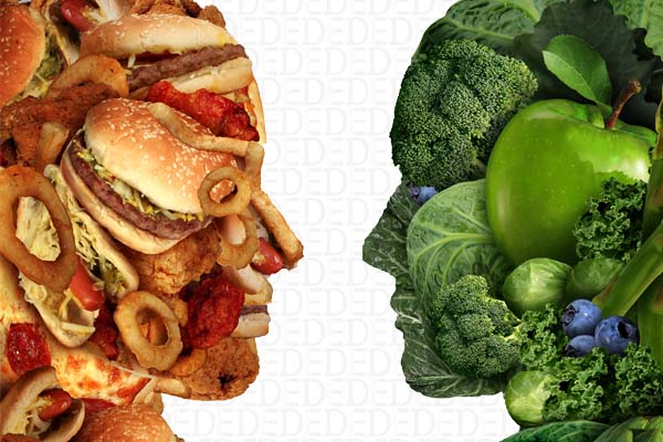  مغز انسان محل قرارگیری غذاهای پرکالری را بهتر از مواد غذایی سالم بخاطر می‌آورد 